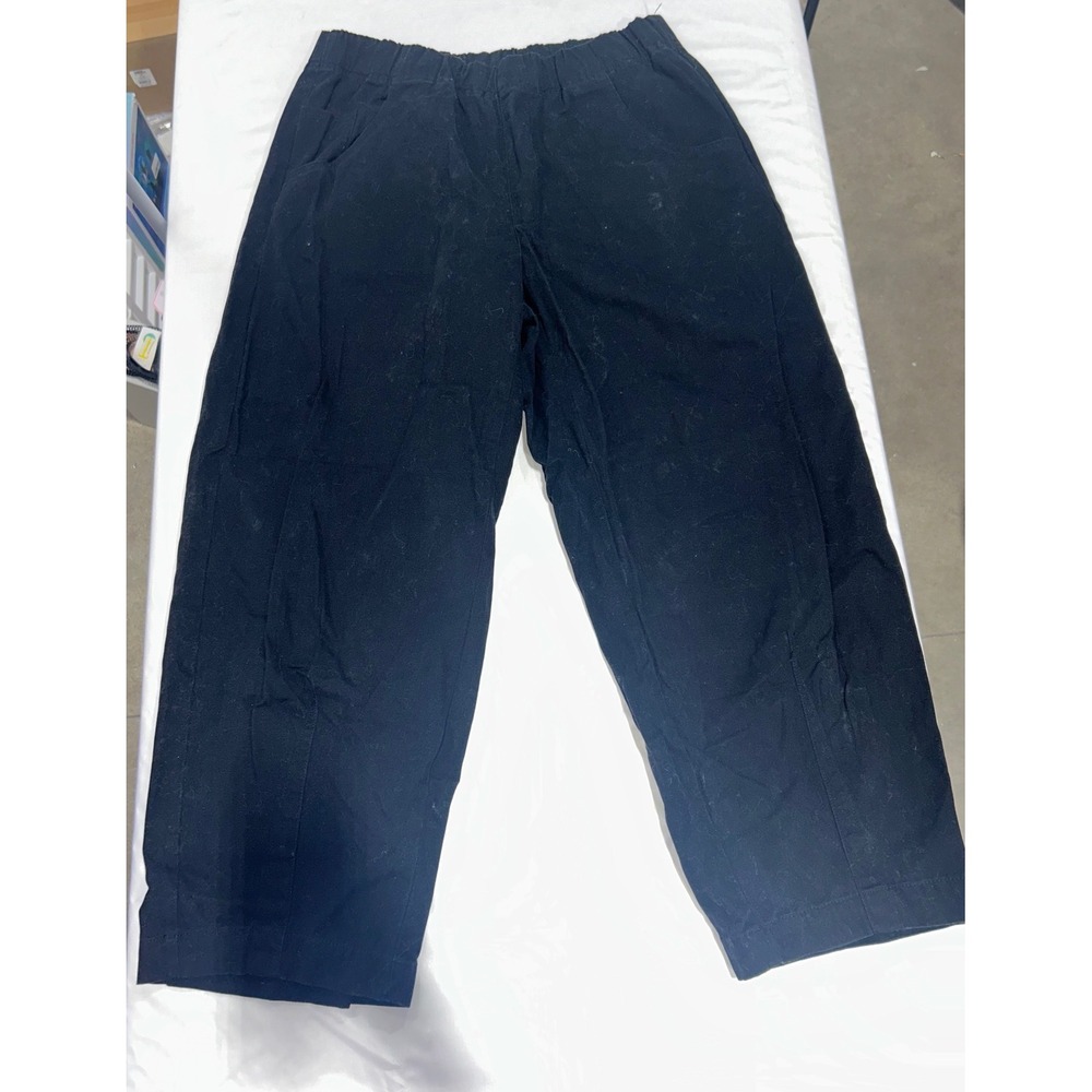 Universal Thread Womens High-Rise Pull-On Tapered Pants Black Size M